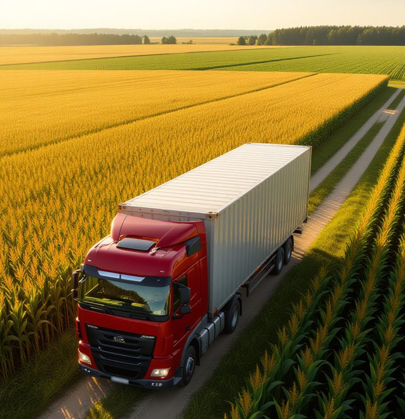 辐星高照移动式低能电子加速器谷物处理现场